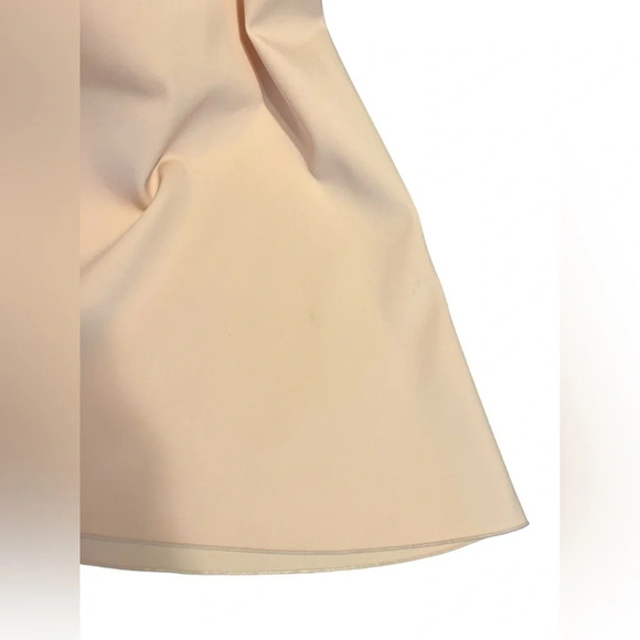 DION LEE Women's Single Knot Dress Dense Tech Jersey - Blush - Size US 8 - Picture 6 of 12